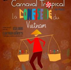 Pour la première fois, le Vietnam présent au Carnaval Tropical de Paris Pour la première fois, le Vietnam présent au Carnaval Tropical de Paris